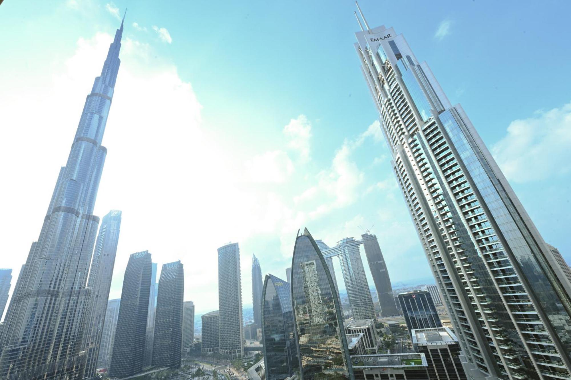 Emaar Fashion Avenue - Formerly Address Dubai Mall Four Apple ภายนอก รูปภาพ